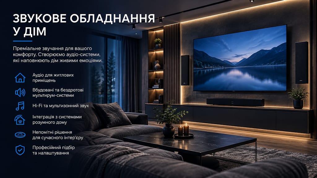 Домашні аудіосистеми