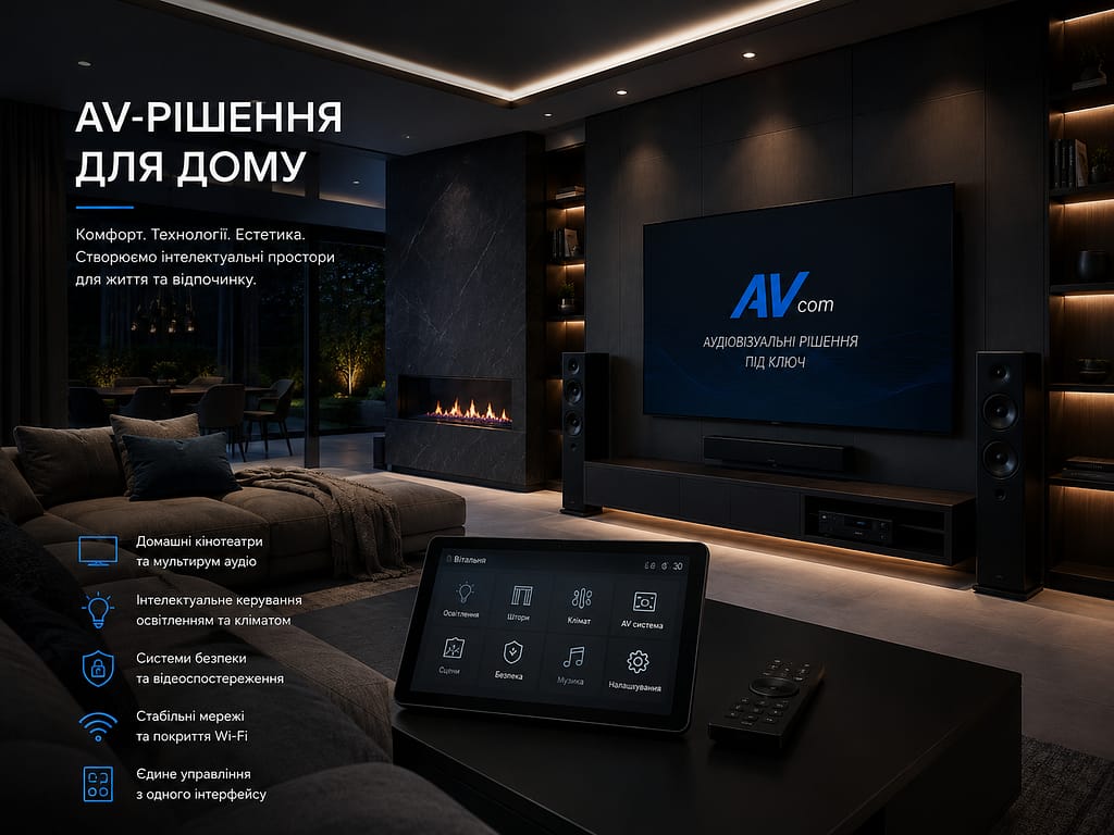 AV рішення для дому